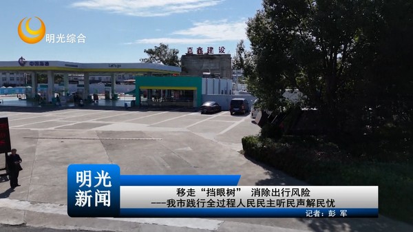 [20261028]移走“挡眼树” 消除出行风险---我市践行全过程人民民主听民声解民忧